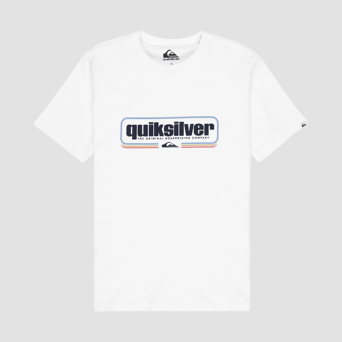 Quiksilver EV Box Shaped T-Shirt White - Kids