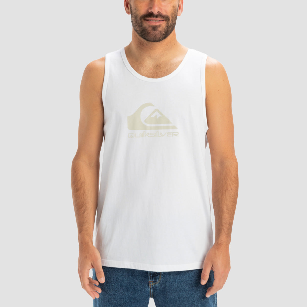 Quiksilver EV Comp Logo Tank Vest White