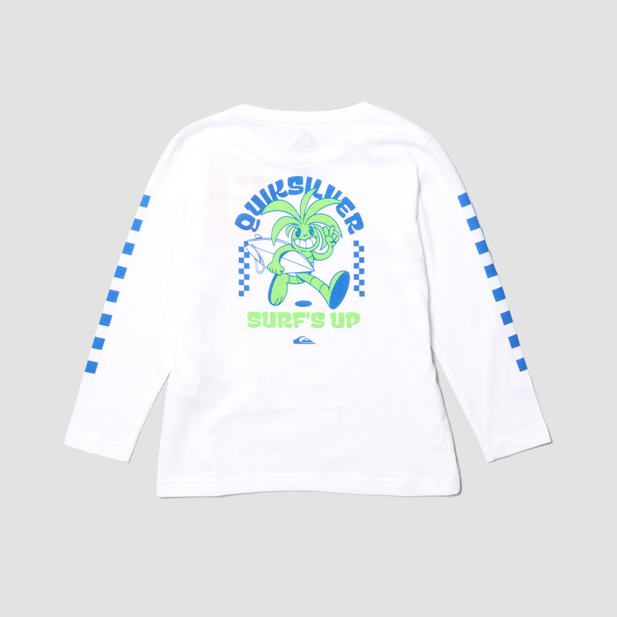 Quiksilver EV Surfs Longsleeve T-Shirt White - Kids