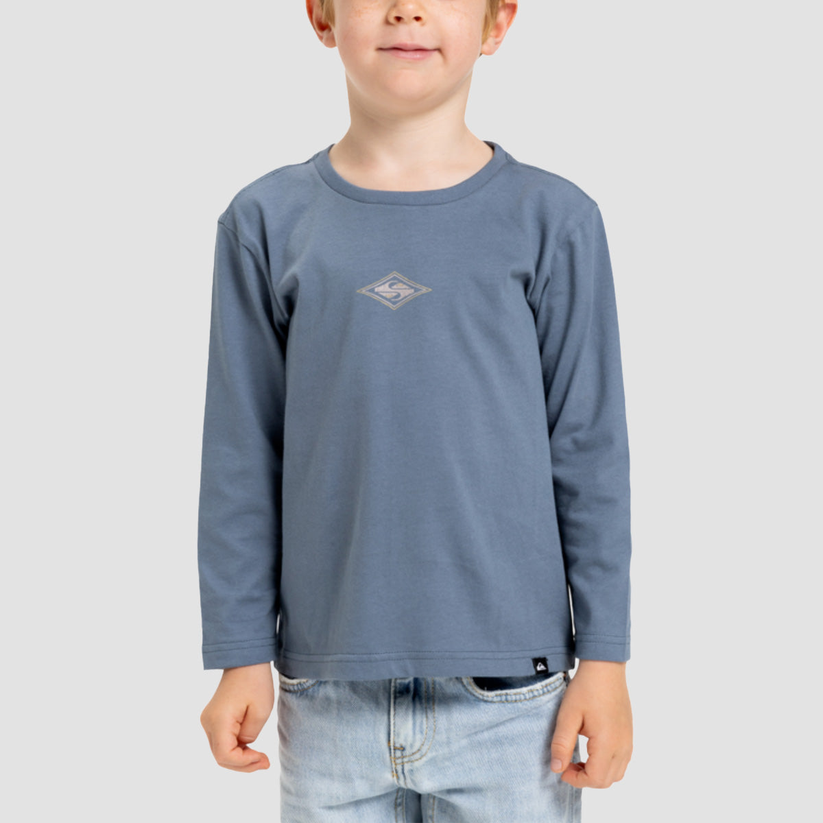 Quiksilver Ev Swell Ovation Longsleeve T-Shirt China Blue - Kids