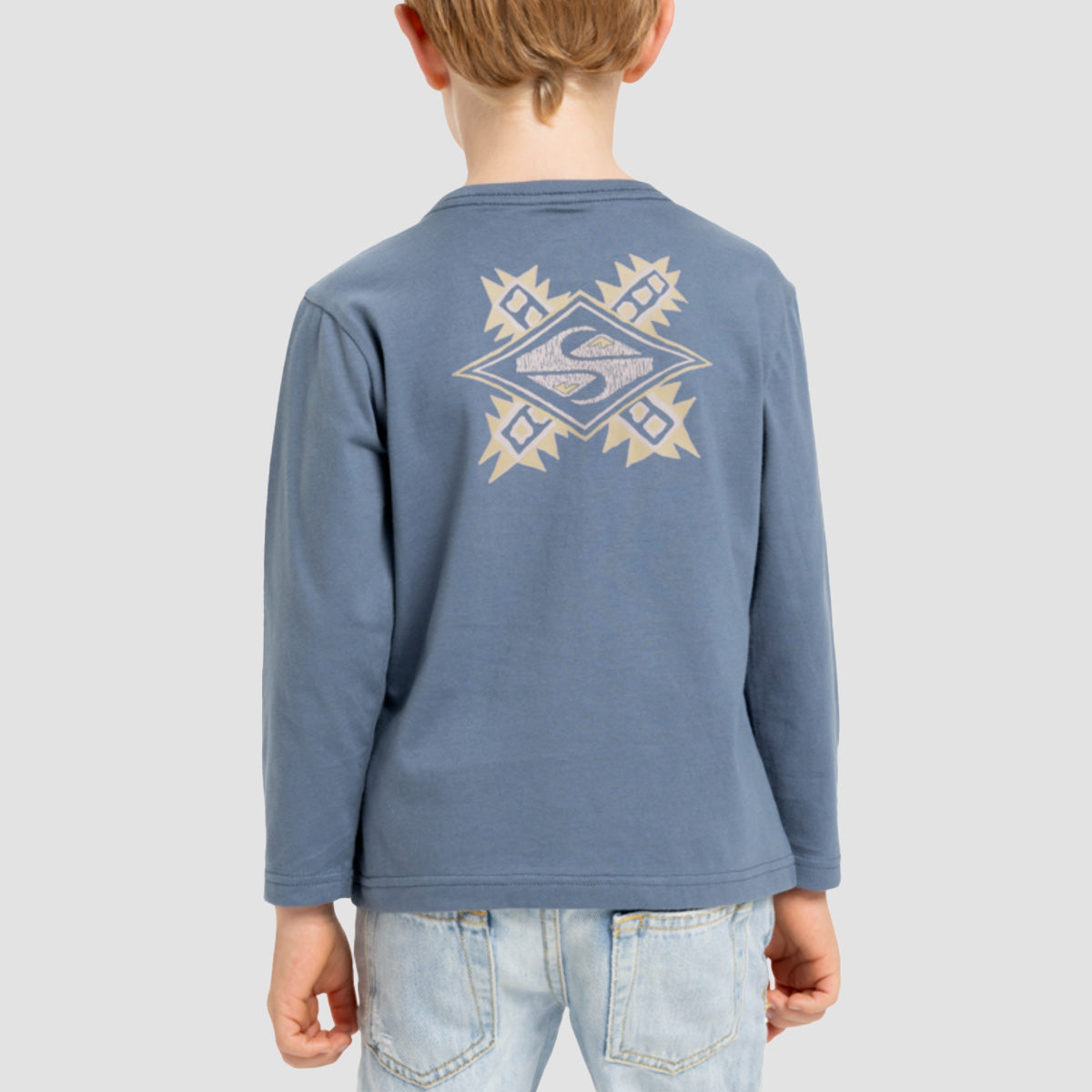 Quiksilver Ev Swell Ovation Longsleeve T-Shirt China Blue - Kids
