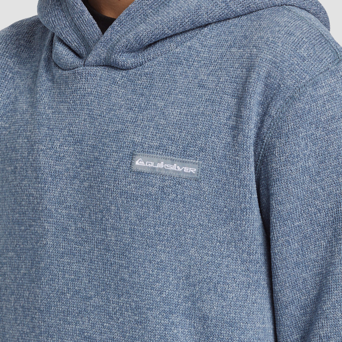Quiksilver Keller Pullover Hoodie Flint Stone Heather - Kids