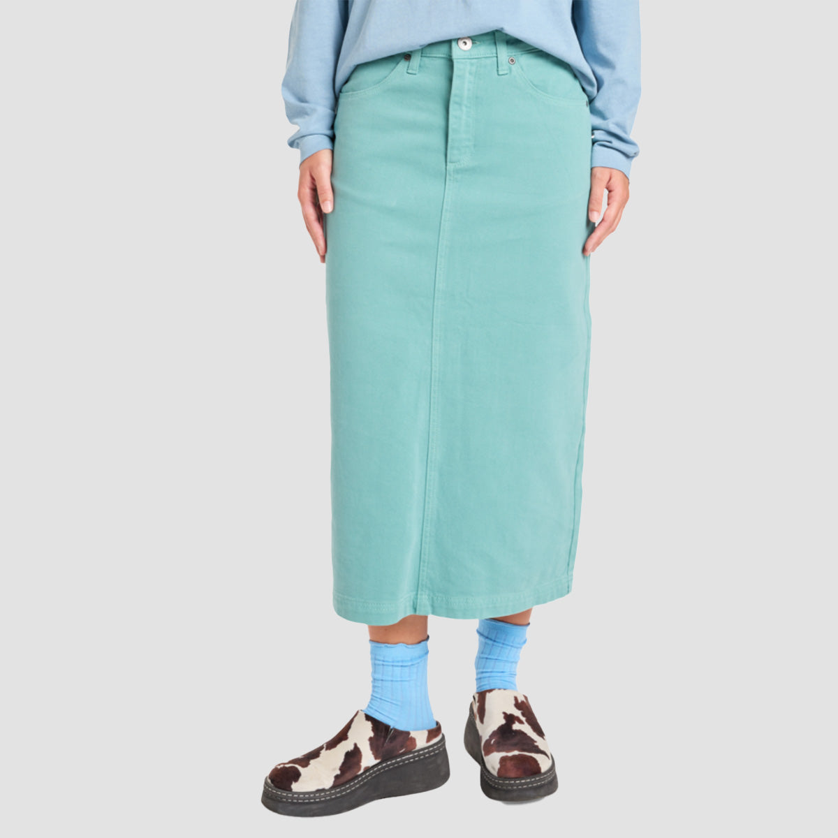 Quiksilver Mason Long Skirt Deep Sea - Womens
