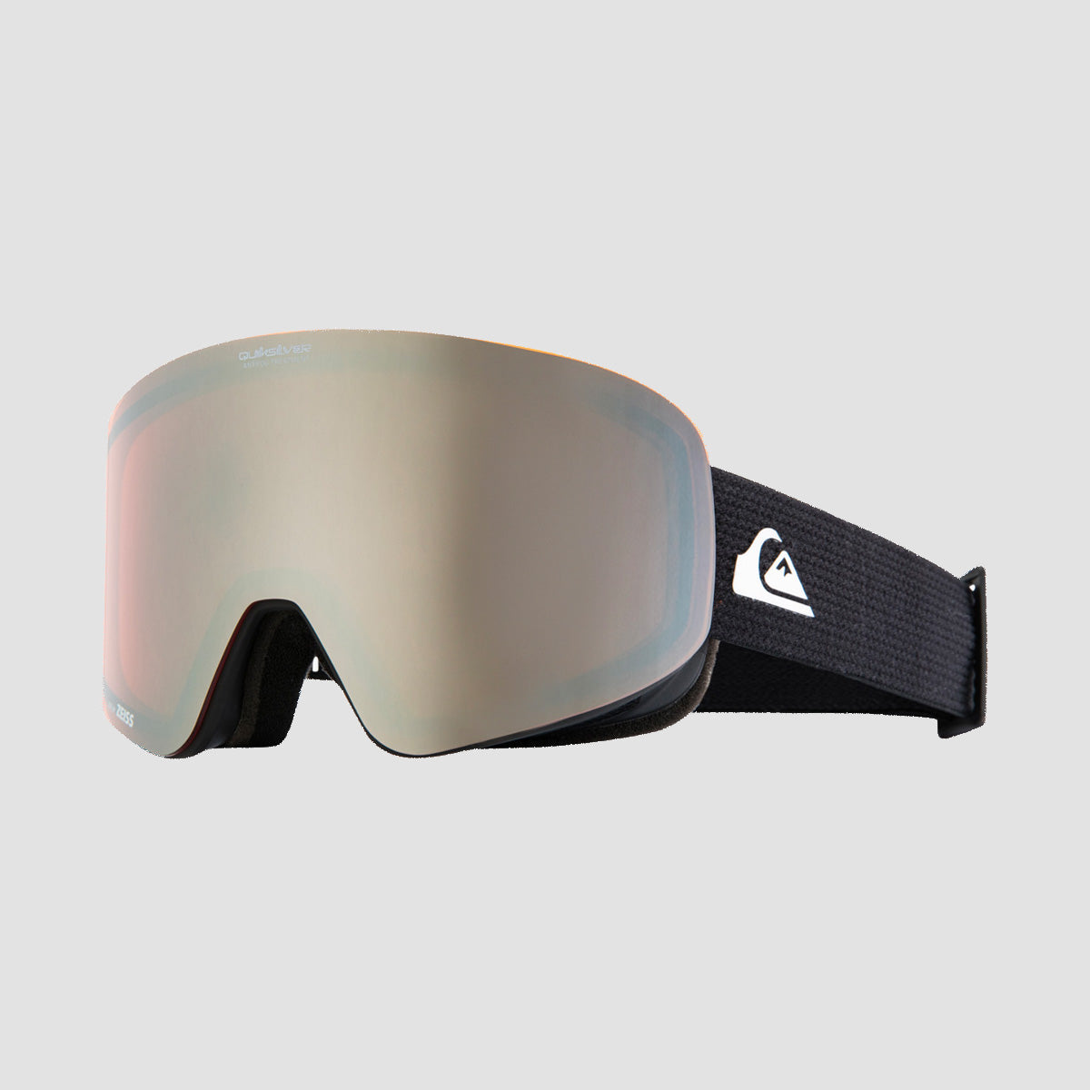 Quiksilver QSRC Color Luxe Snow Goggles Black Clux Ml Silver