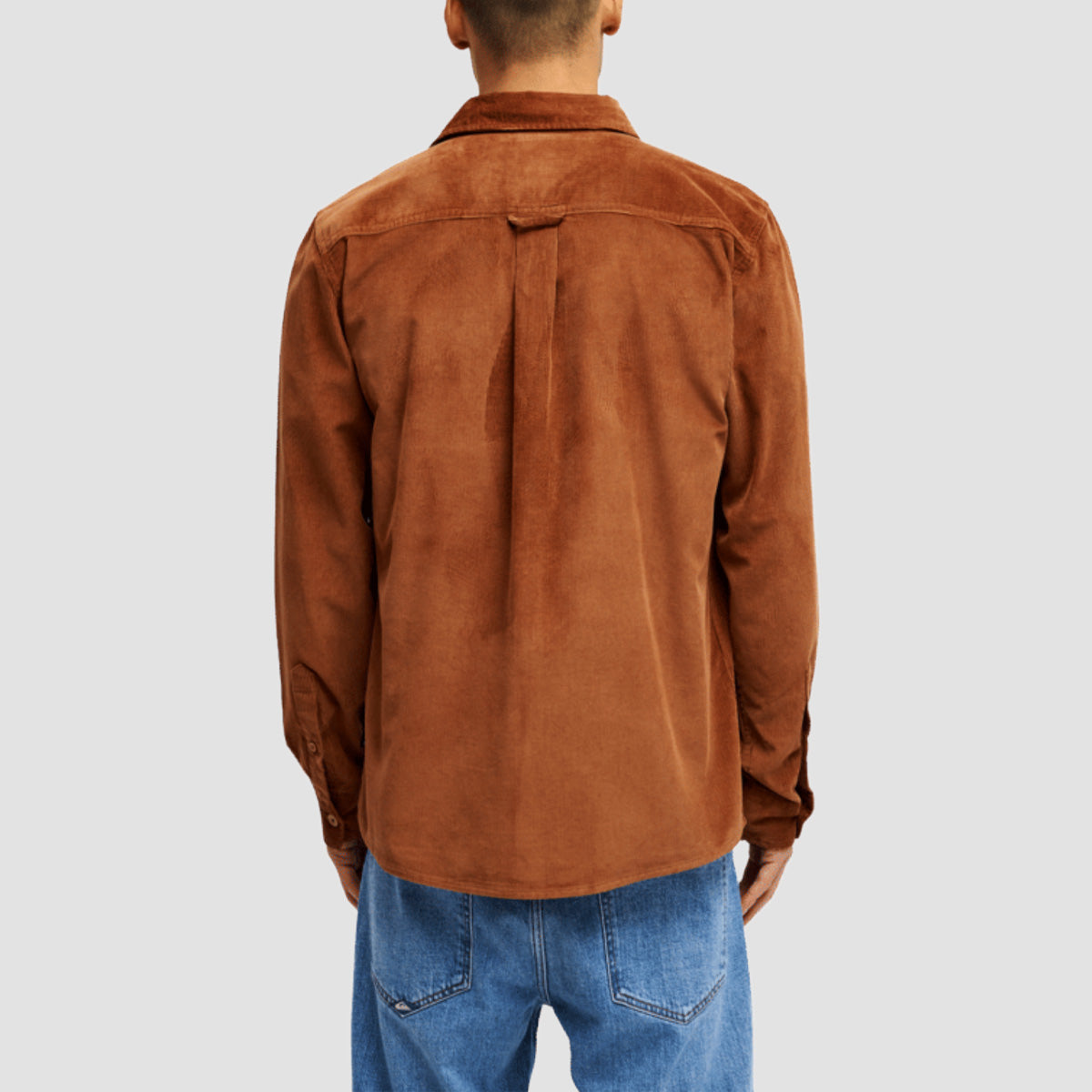 Quiksilver Smoke Trail Cord Longsleeve Shirt Rawhide