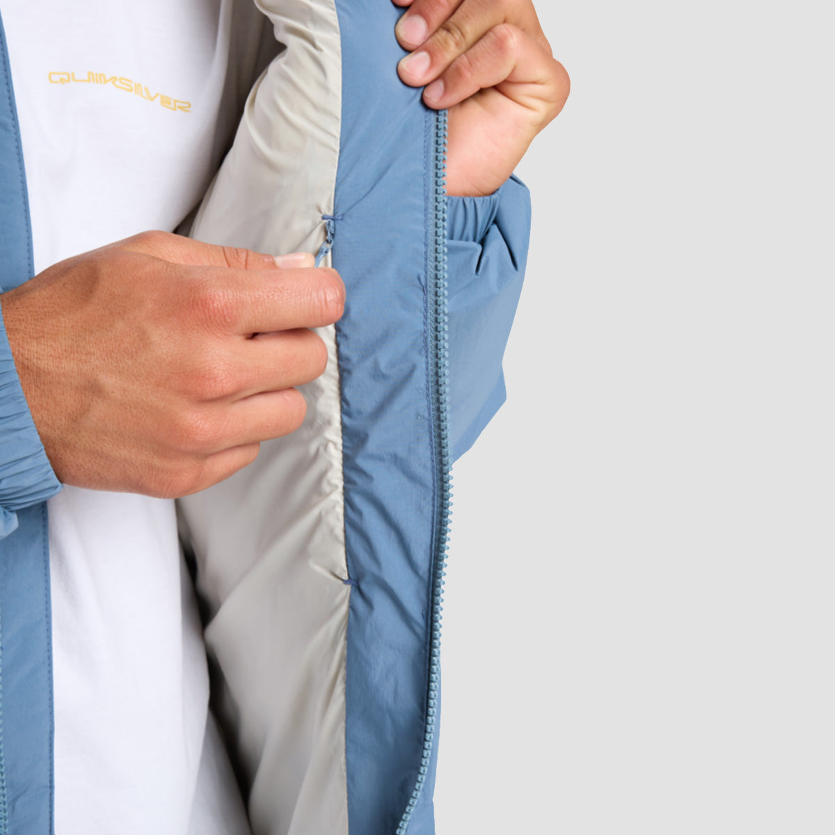 Quiksilver Stay Puff Insulator Jacket China Blue