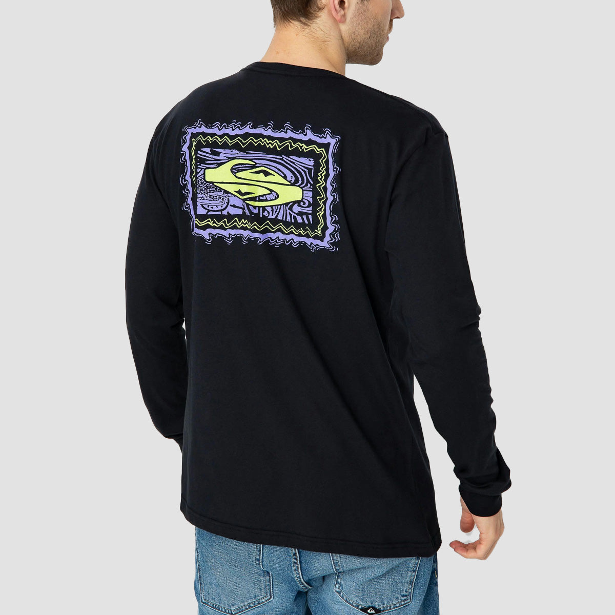 Quiksilver Taking Roots Longsleeve T-Shirt Black
