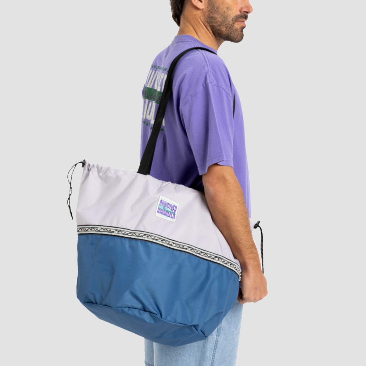 Quiksilver Uni Reusable 13L Tote Bag Real Teal