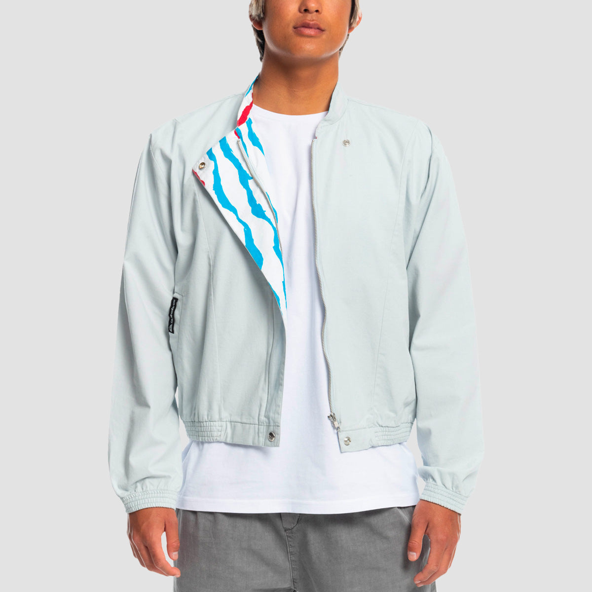 Quiksilver x Stranger Things The Steve Jacket Pearl Blue