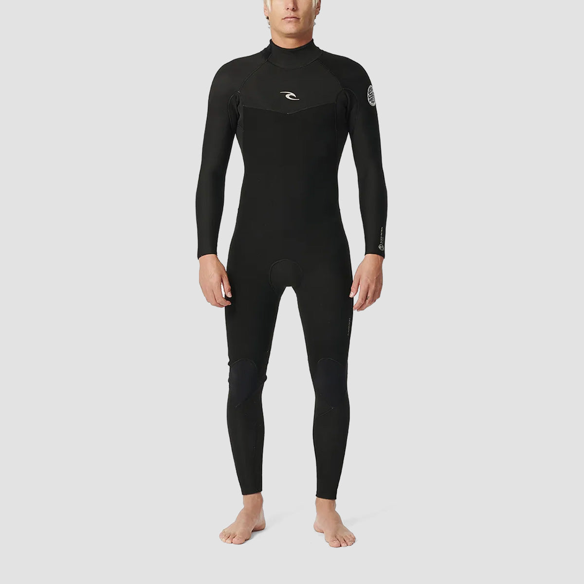 Rip Curl Dawn Patrol 3/2 Back Zip Wetsuit Black