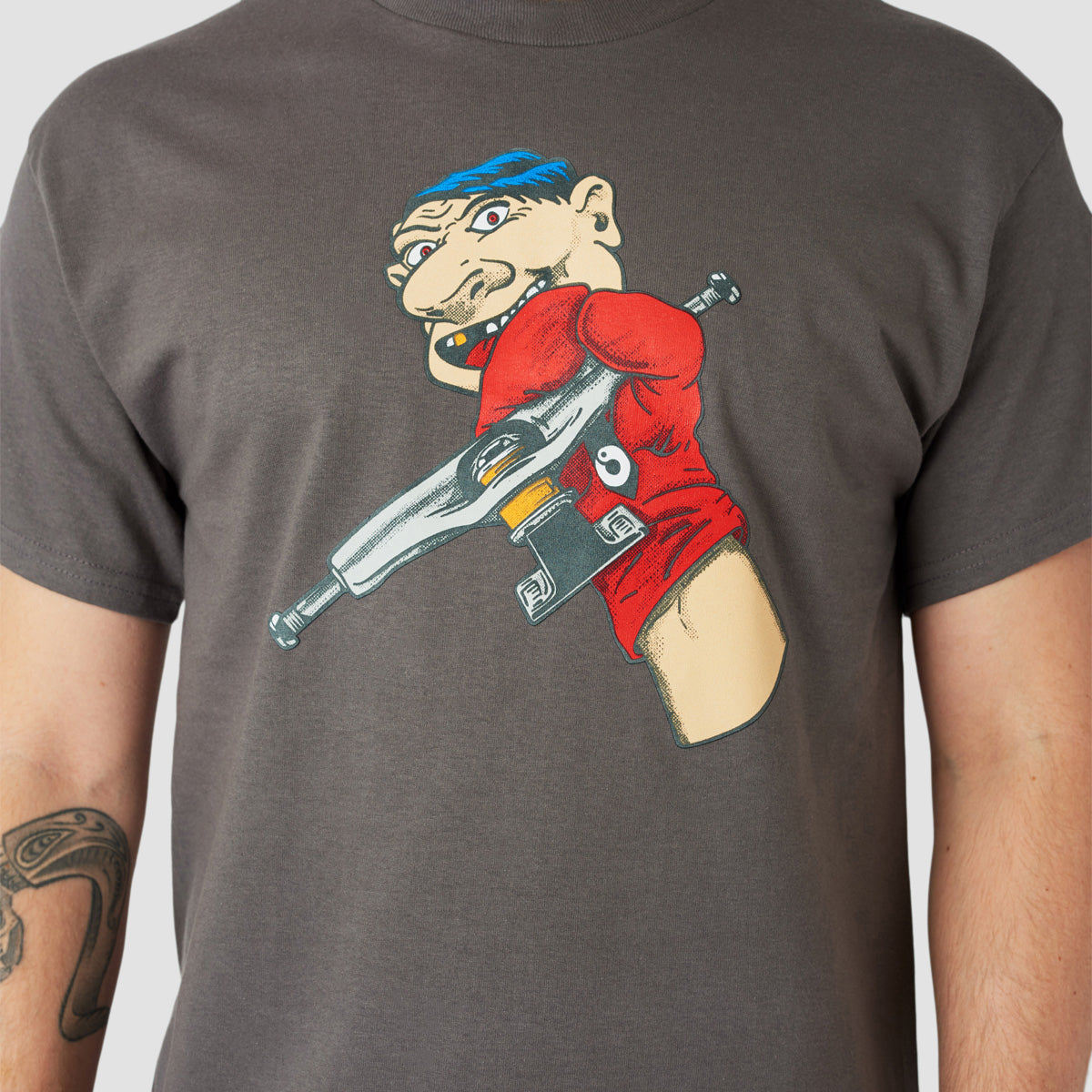 Rollersnakes My Rig T-Shirt Charcoal