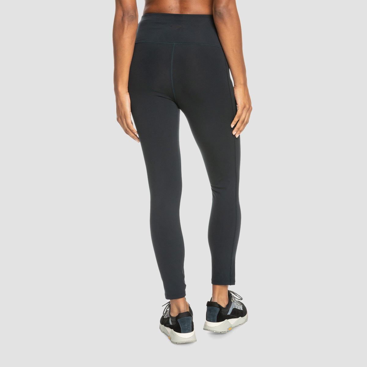 Roxy Heart Into It Ankle Leggings Anthracite - Womens