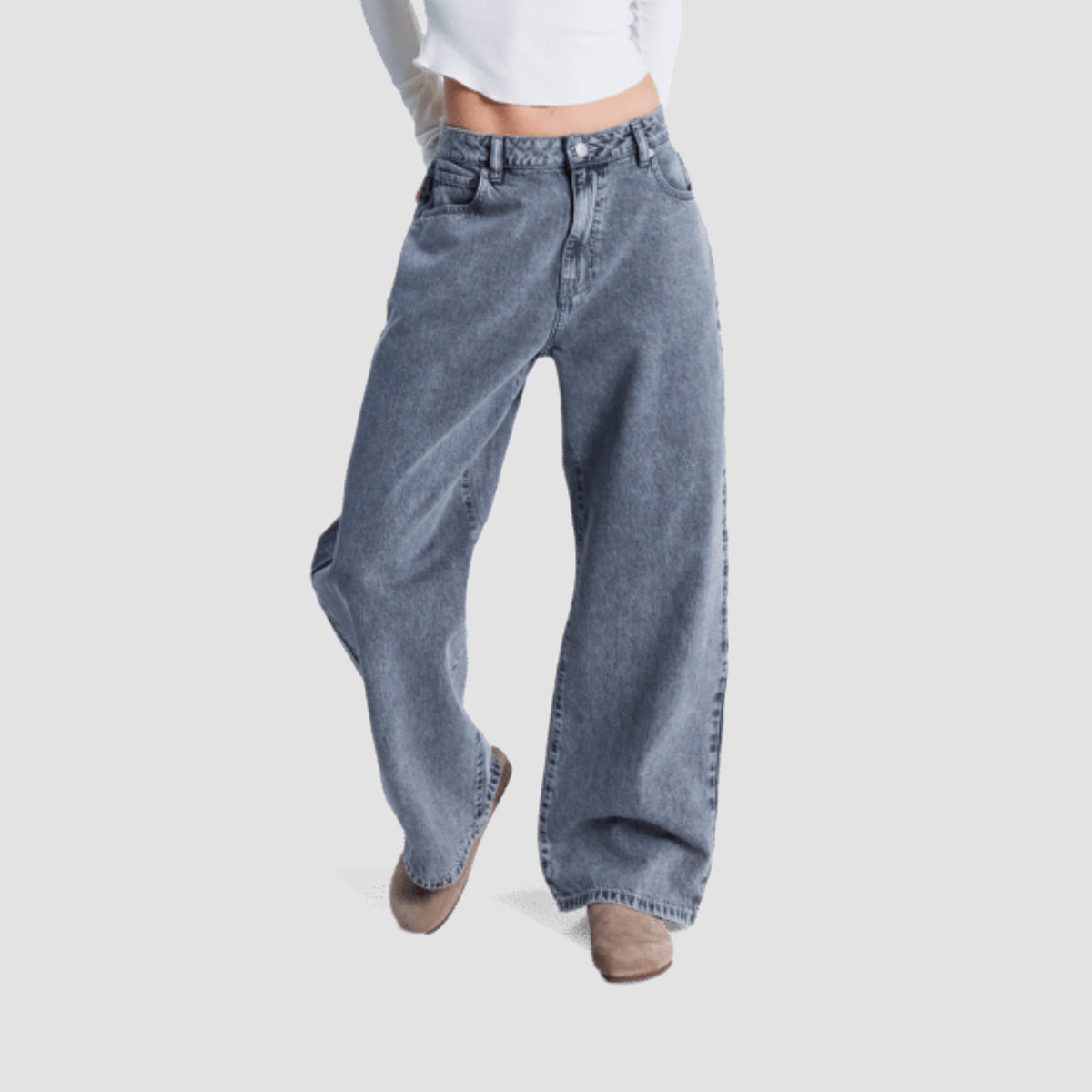 Roxy Laidback Low Lava Baggy Jeans Lava - Womens