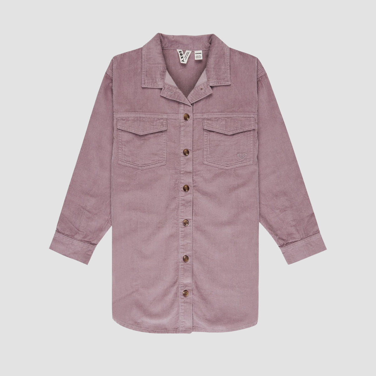 Roxy Mint Sea Corduroy Shirt Dress Nirvana - Girls