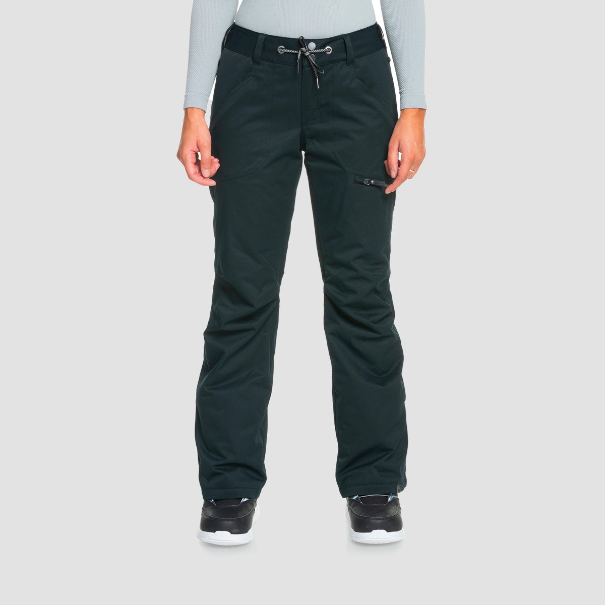Roxy Nadia Short Snow Pants True Black - Womens