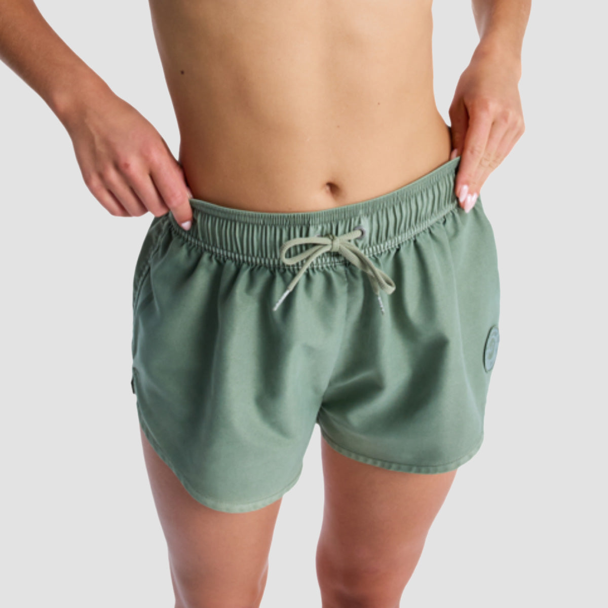 Roxy No Bad Waves 2" Boardshorts Oil Green - Womens