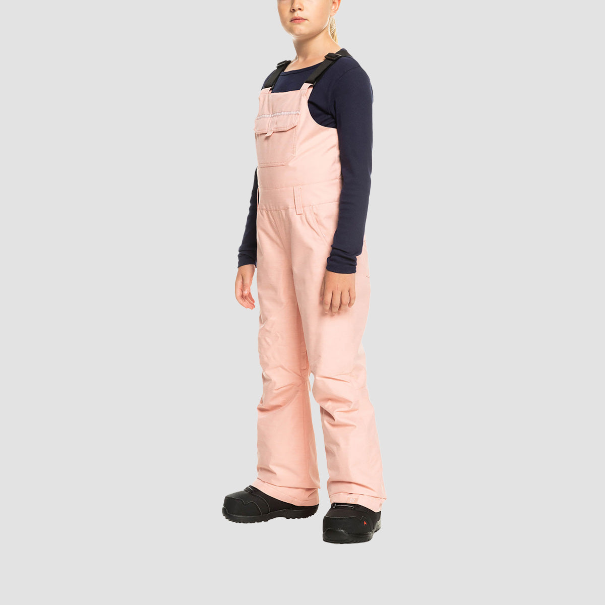 Roxy Non Stop Snow Bib Pants Mellow Rose - Girls