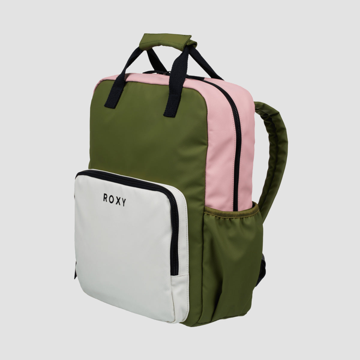 Roxy Schoolie 13L Backpack Oil Green - Womens