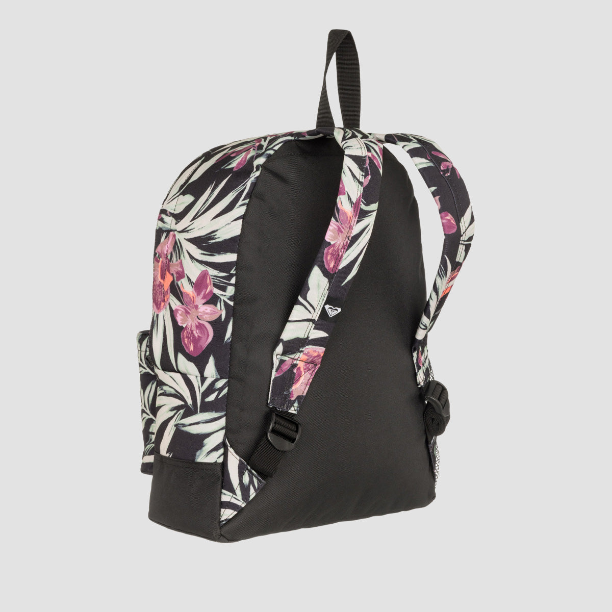 Roxy Sugar Baby Bottle 16L Backpack Anthracite Wind Swept Floral - Womens