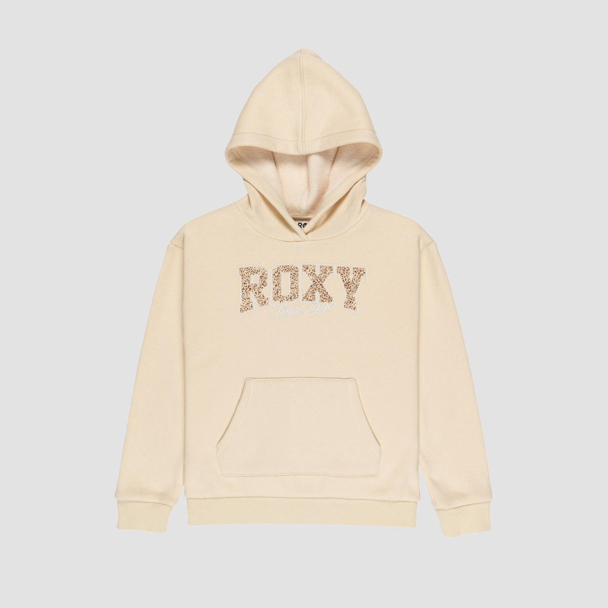 Roxy Surf Feeling Brushed Vt Pullover Hoodie Parchment - Girls