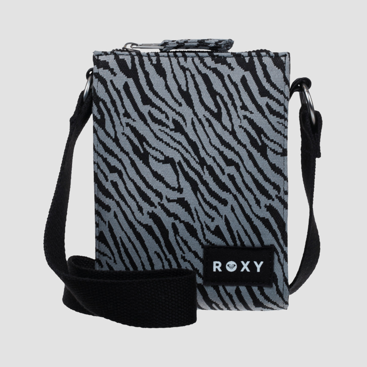 Roxy Urban Party Phone Case Crossbody Bag Anthracite - Womens