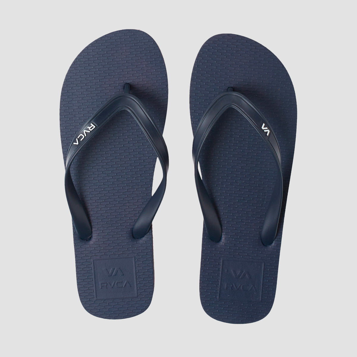 RVCA All The Way Flip Flops Navy