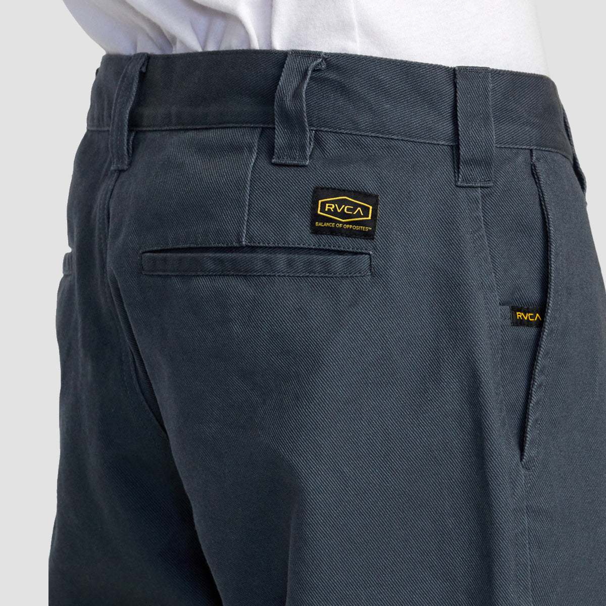 RVCA Americana Chino Pants Garage Blue