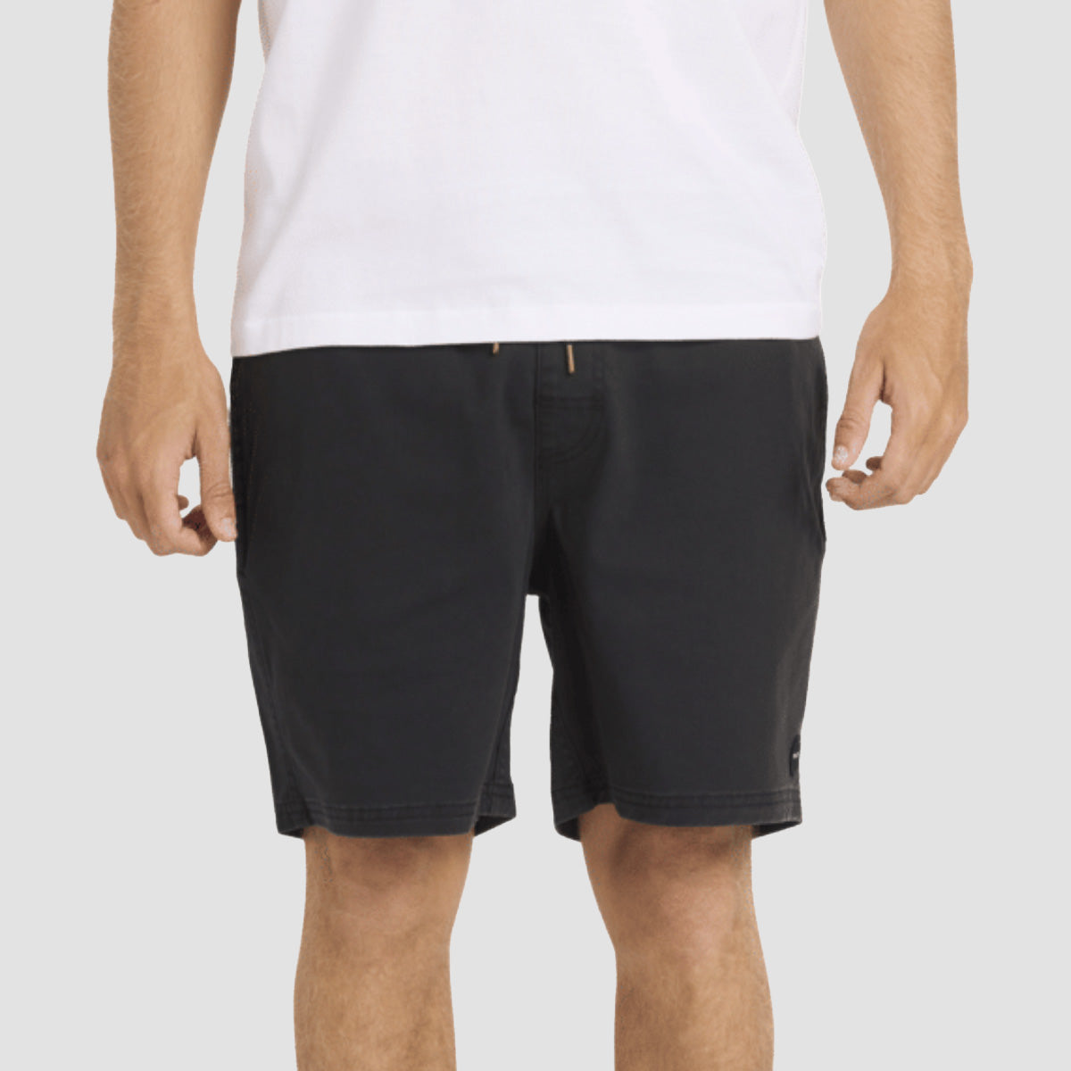 RVCA Escape Elastic Shorts Black