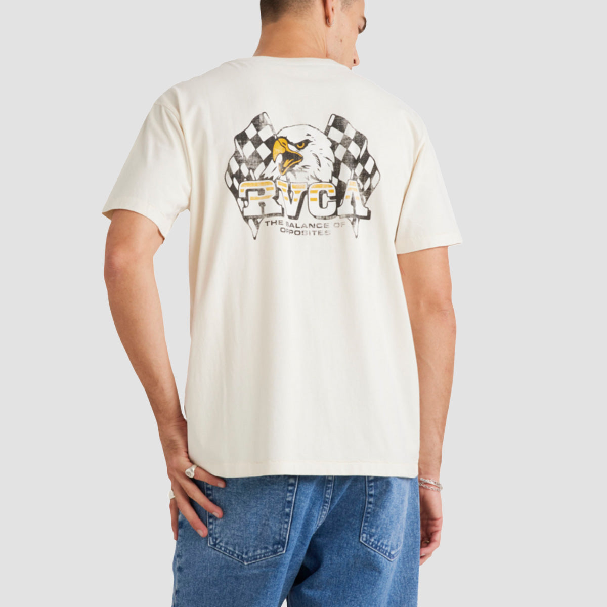 RVCA Race Day T-Shirt Salt