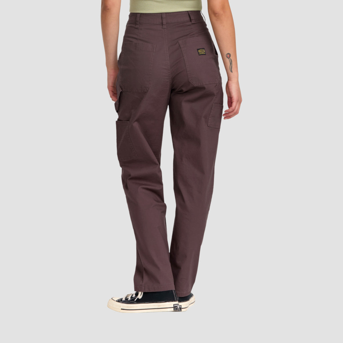RVCA Recession Pants Raisin - Womens