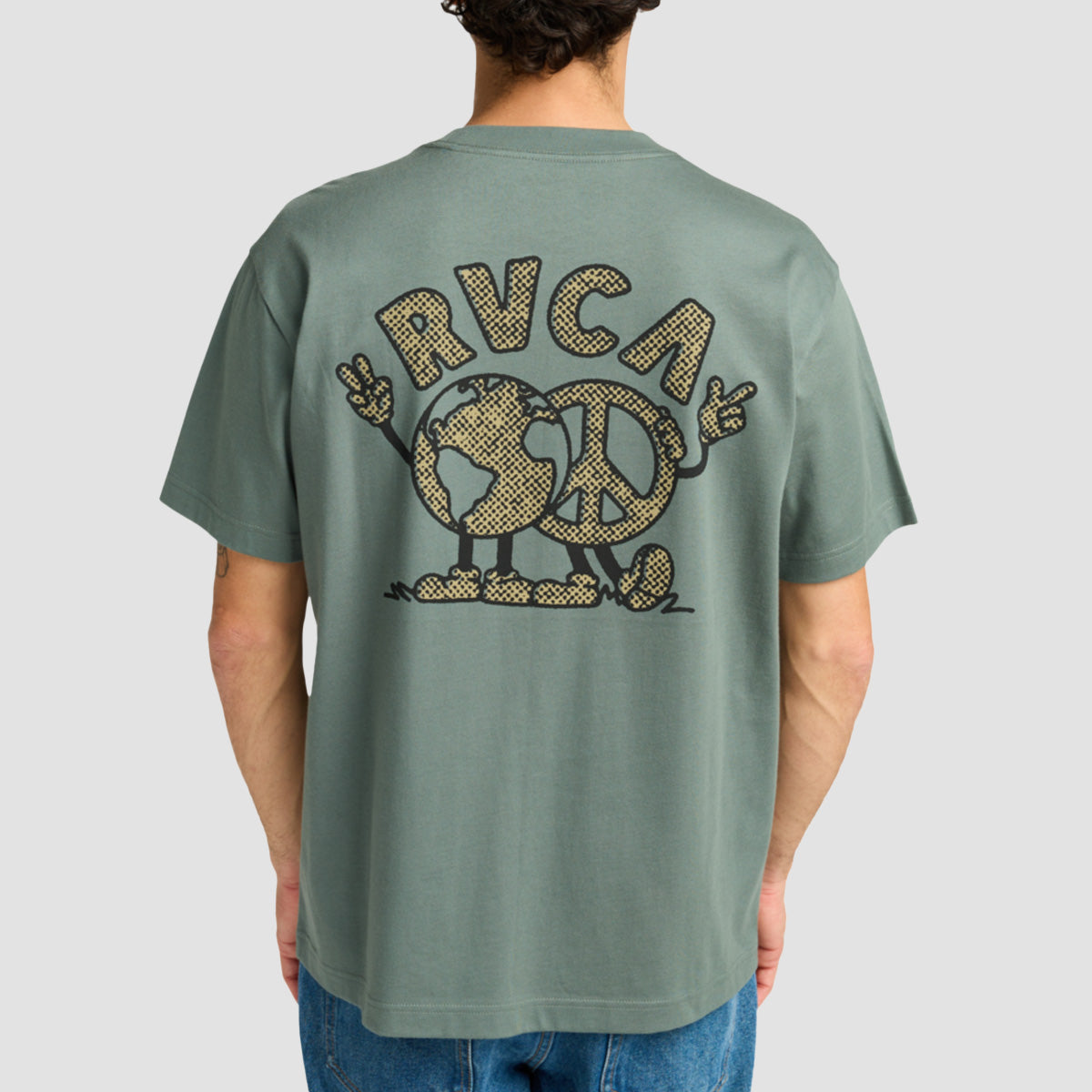 RVCA United T-Shirt Balsam Green