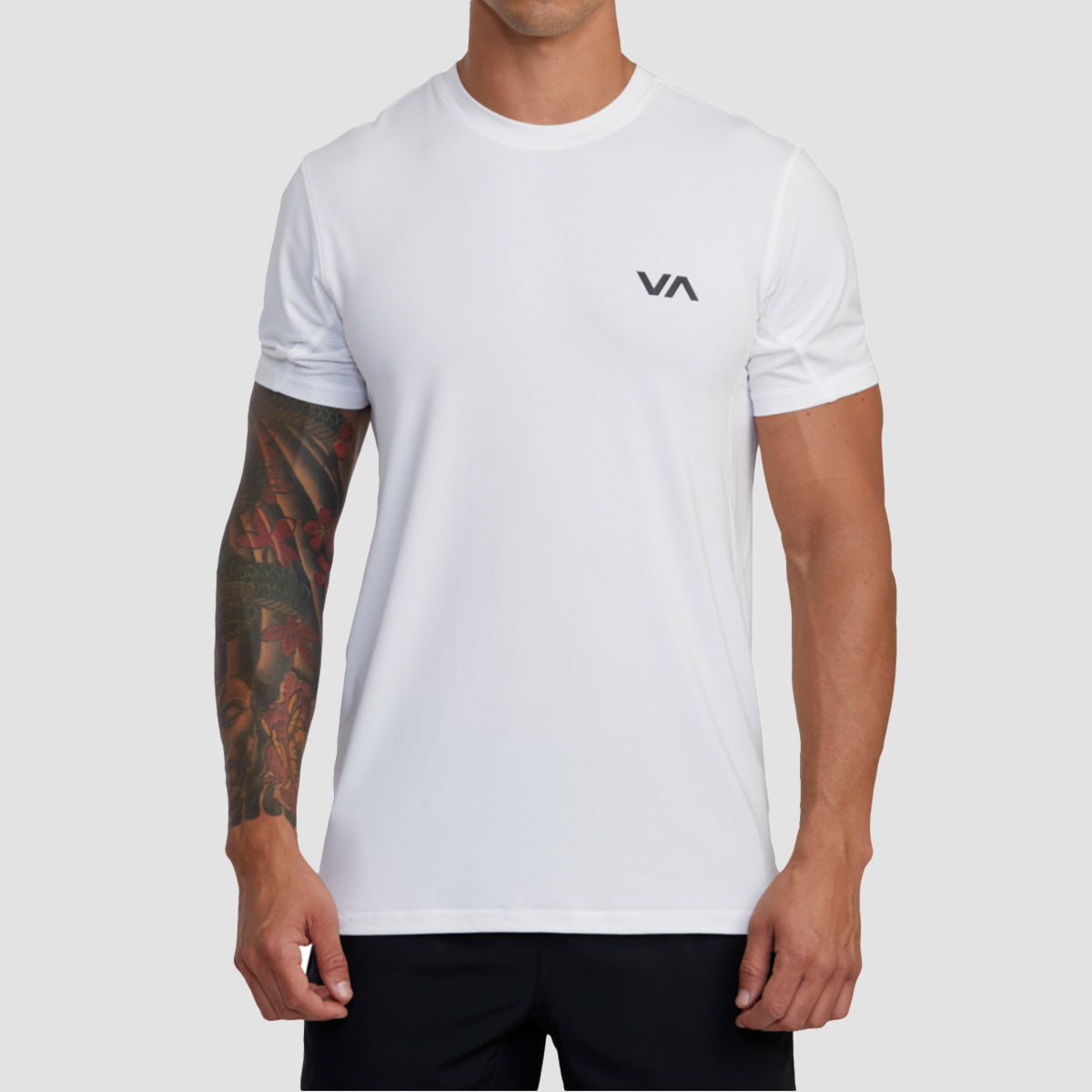 RVCA VA Sport Vent T-Shirt White