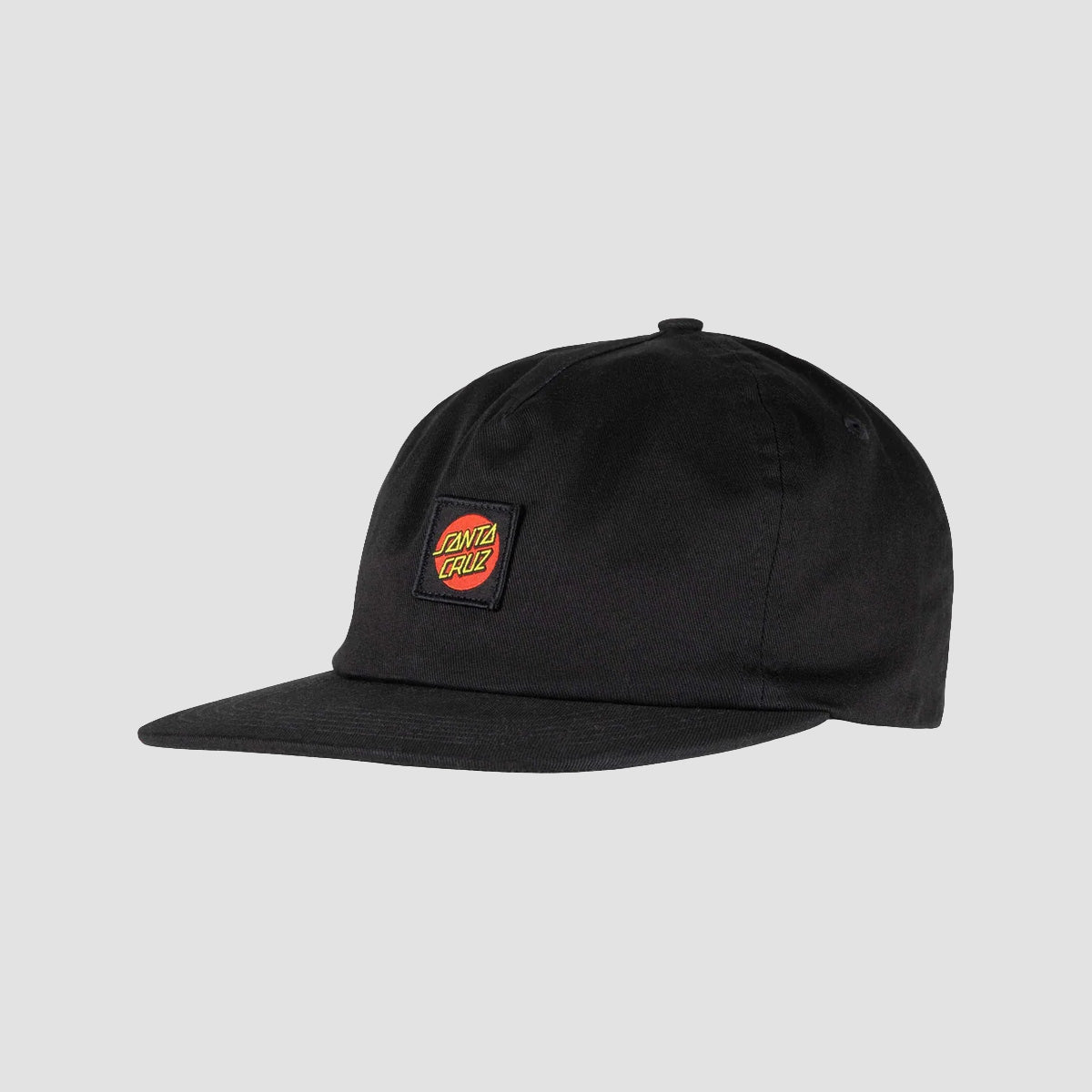 Santa Cruz Cruz Label Snapback Cap Black