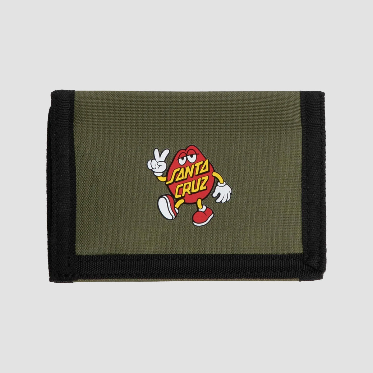 Santa Cruz Dot Guy Wallet Deep Olive