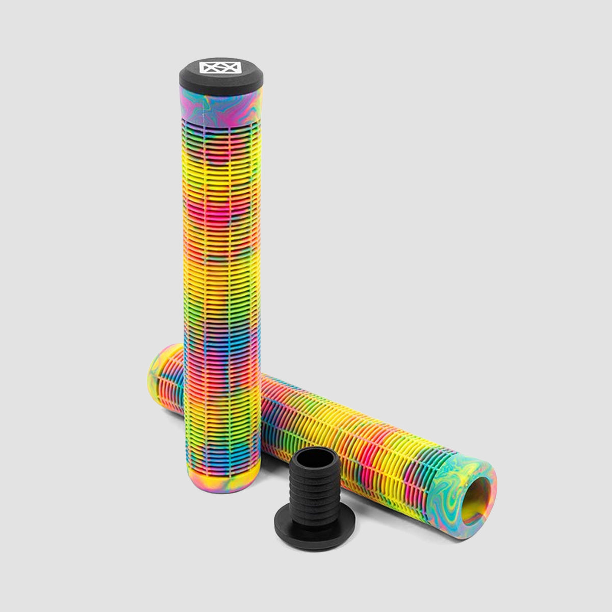 Slamm Hold-Fast Swirl Bar Grips Tropical