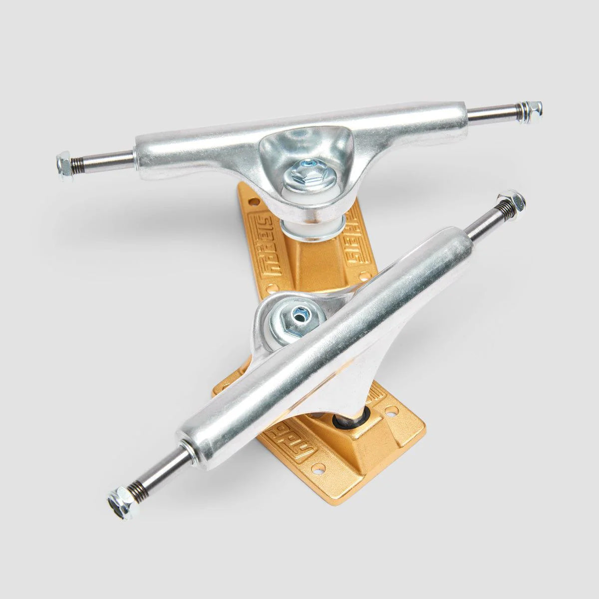 Slappy ST1 Lights Skateboard Trucks 1 Pair Gold - 8"