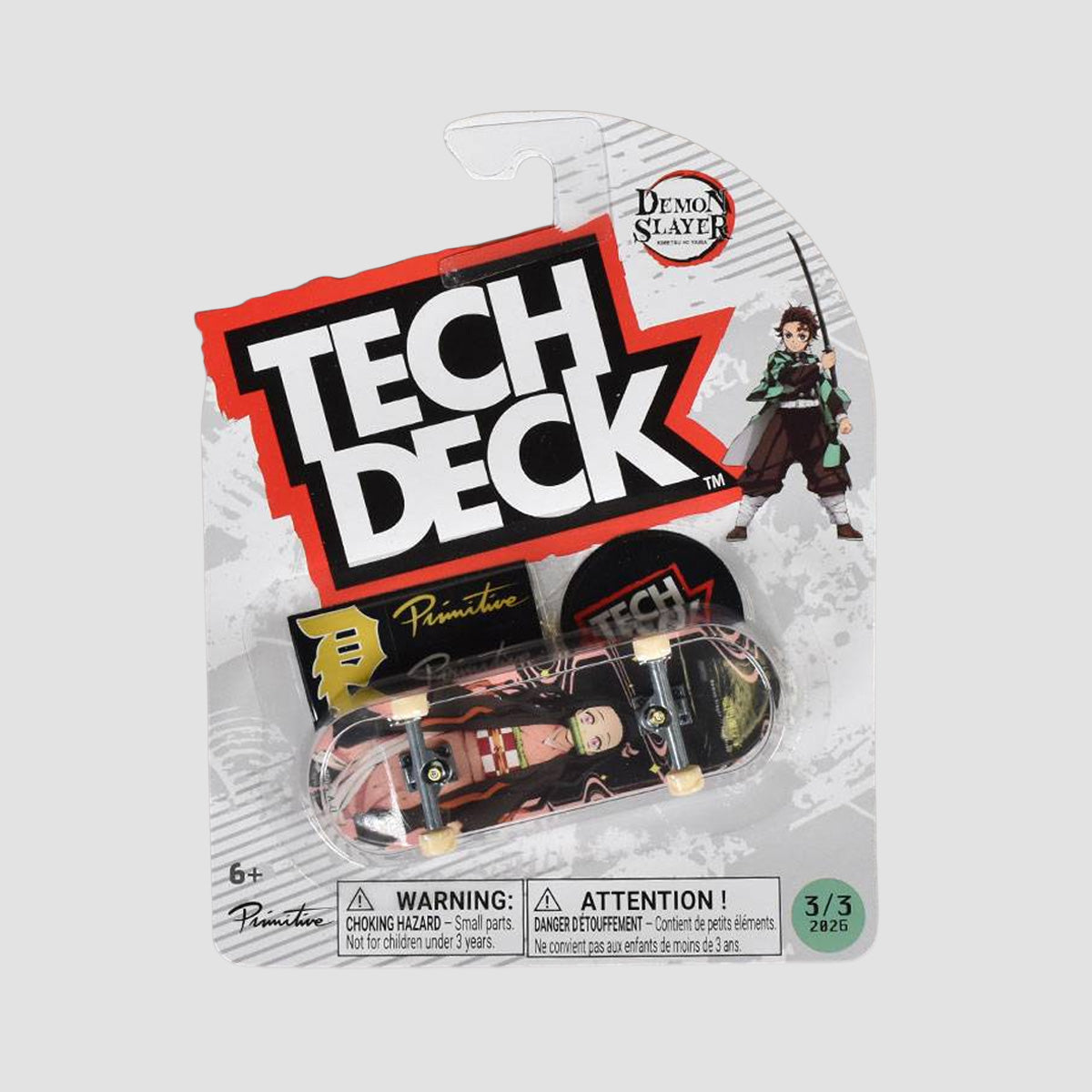 Tech Deck 96mm Entertainment Series Fingerboard - Primitive Demon Slayer 3/3 2026