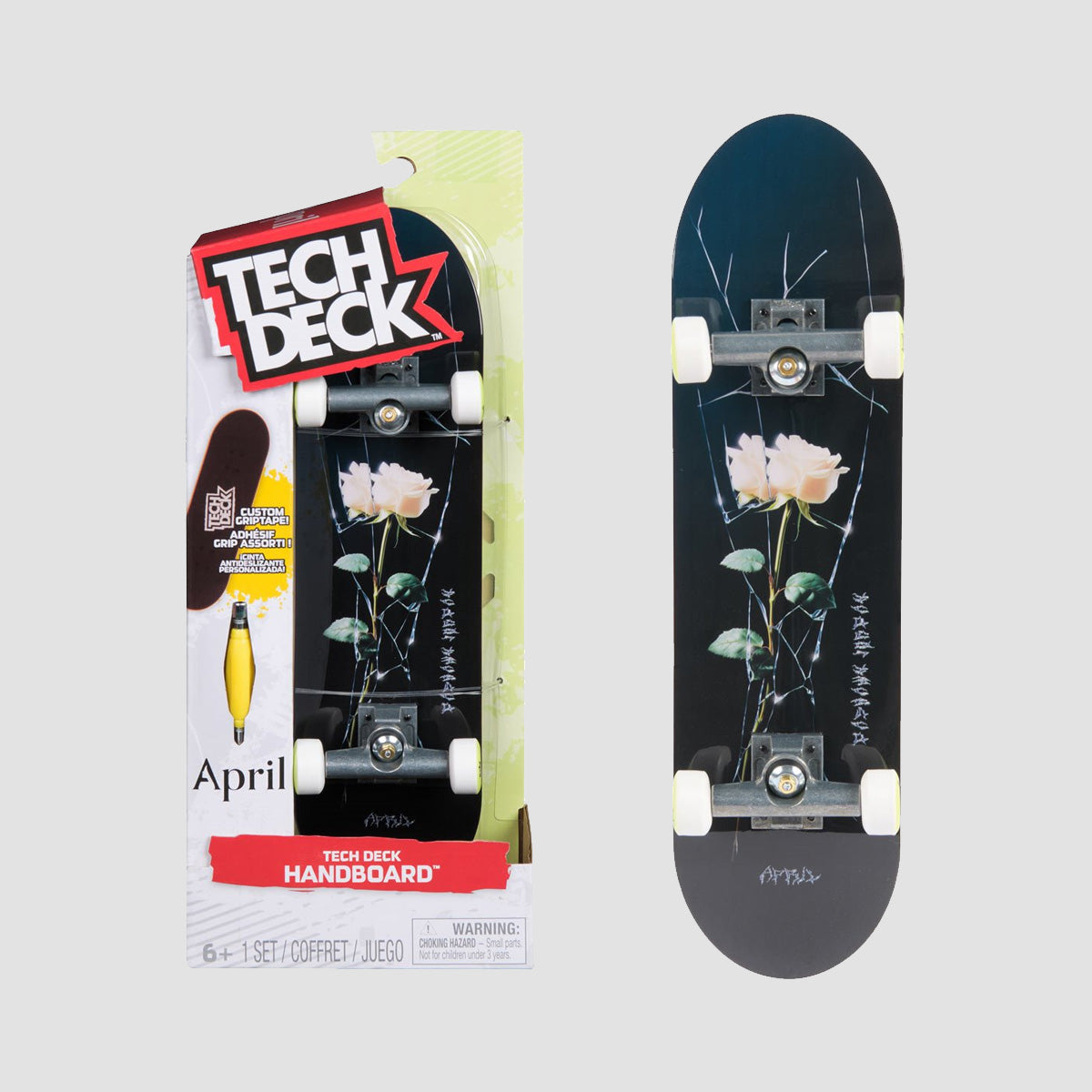 Tech Deck April Handboard - Dashawn Jordan Cracked Rose