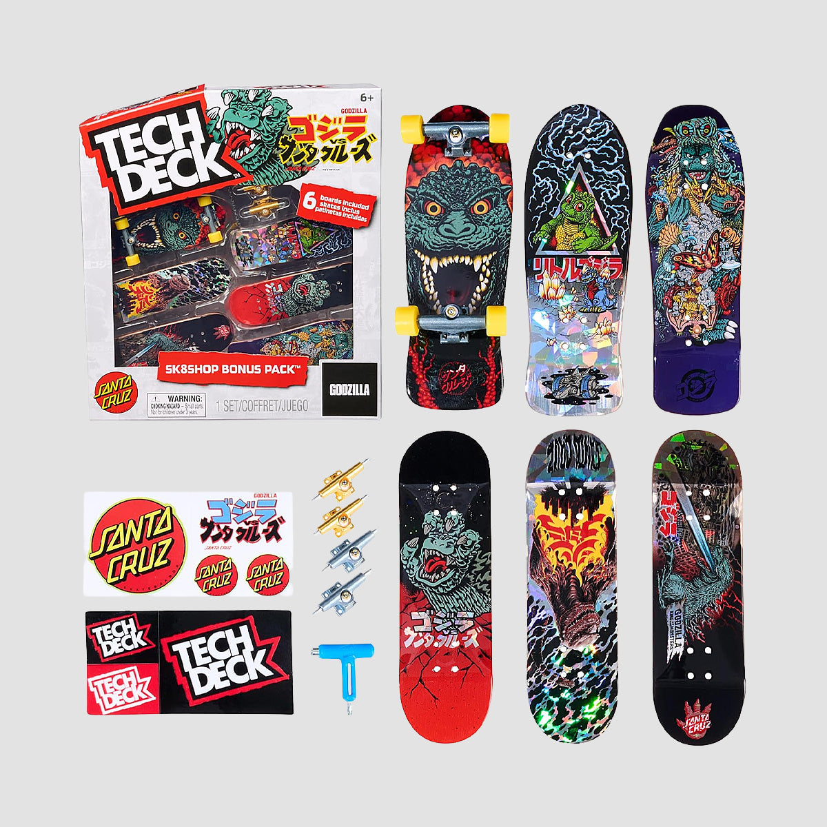 Tech Deck Sk8 Shop Bonus Pack - Godzilla
