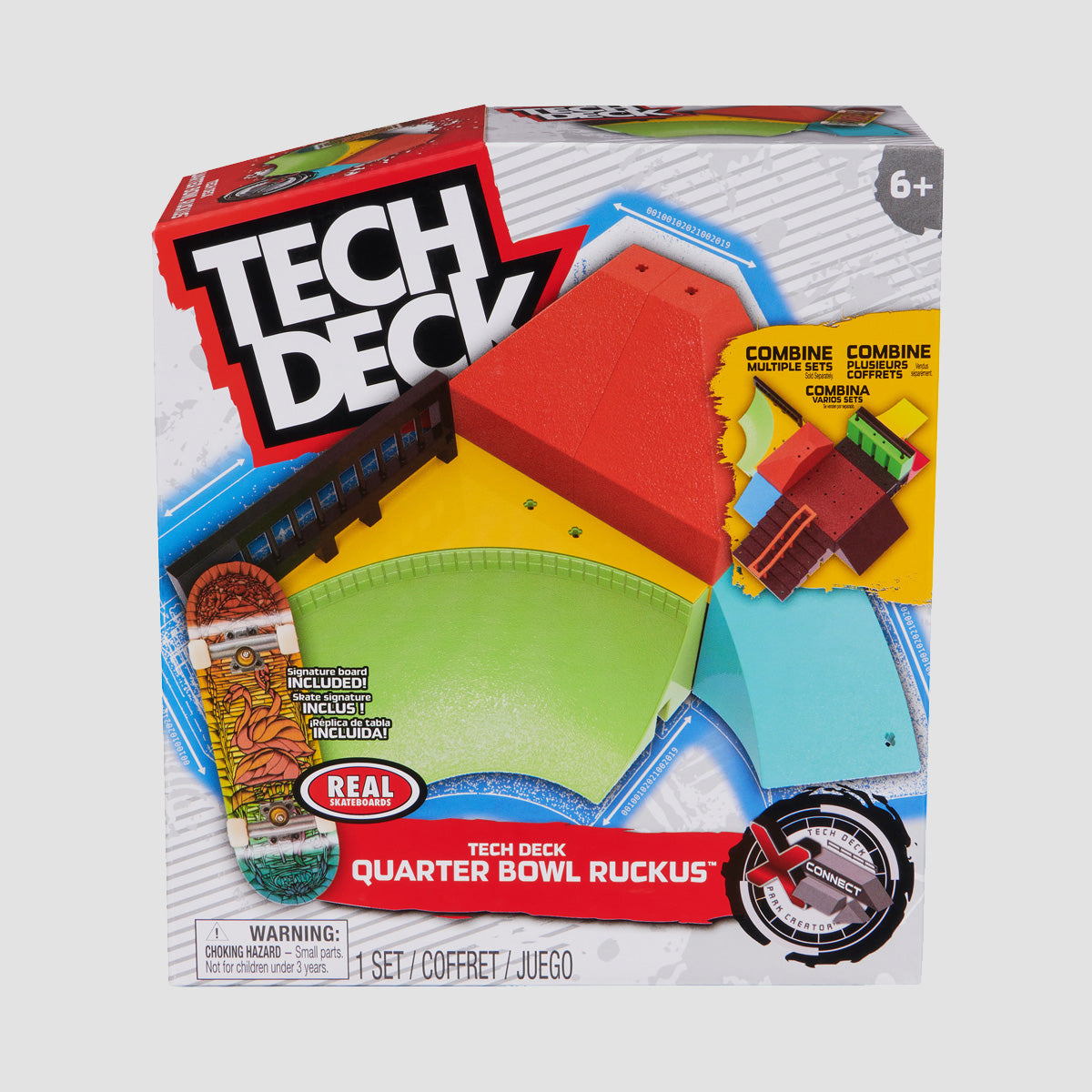 Tech Deck X-Connect Quarter Bowl Ruckus - Real