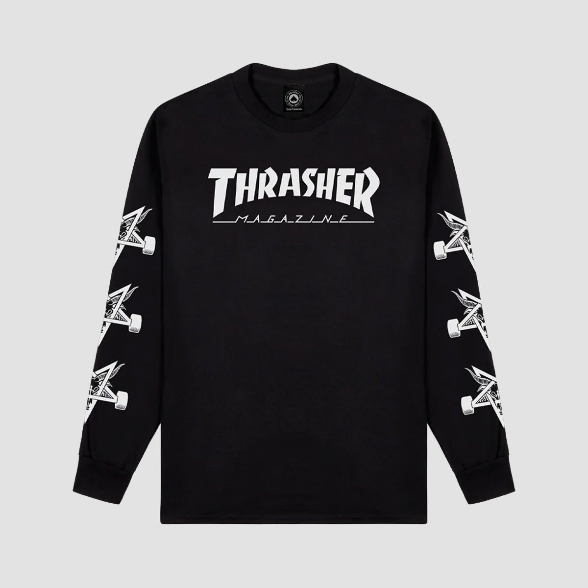 Thrasher Mag Goat Longsleeve T-Shirt Black