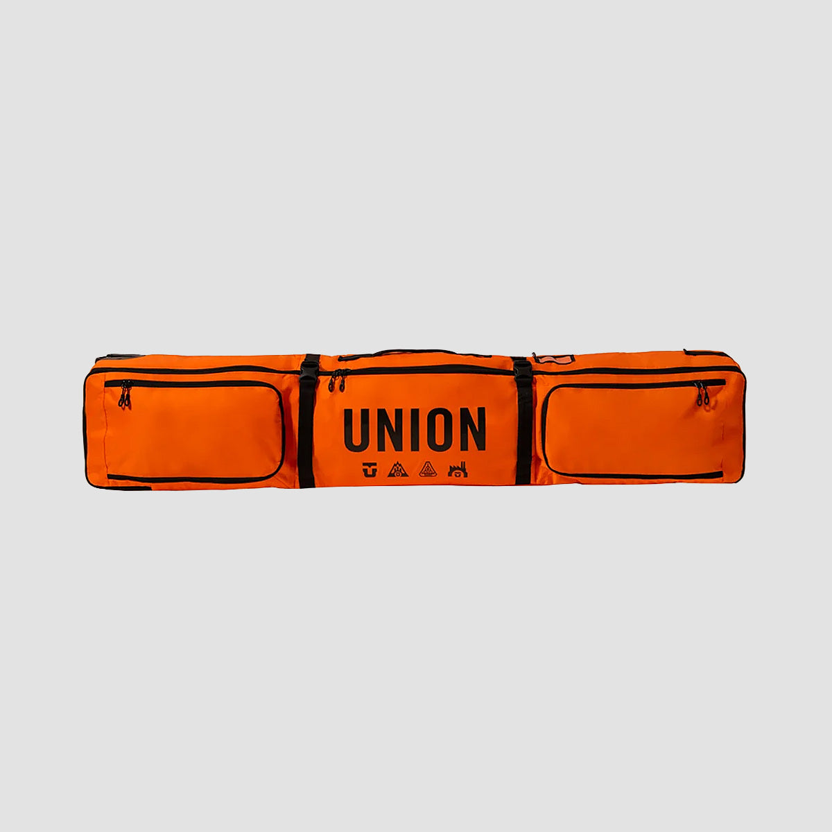 Union Wheeled Travel Snowboard Bag Orange