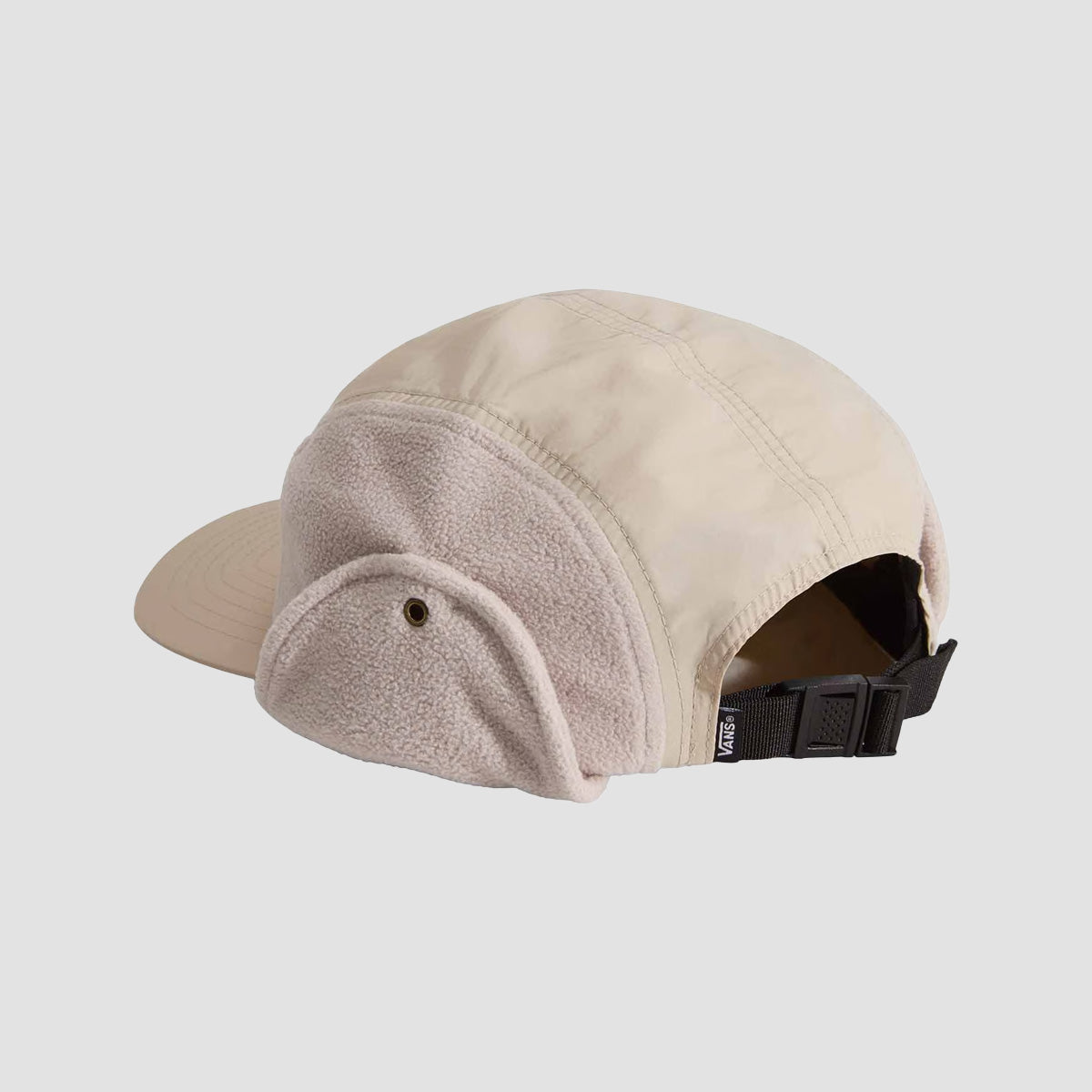 Vans 66 Earflap Tall Camper Cap Taupe Mist