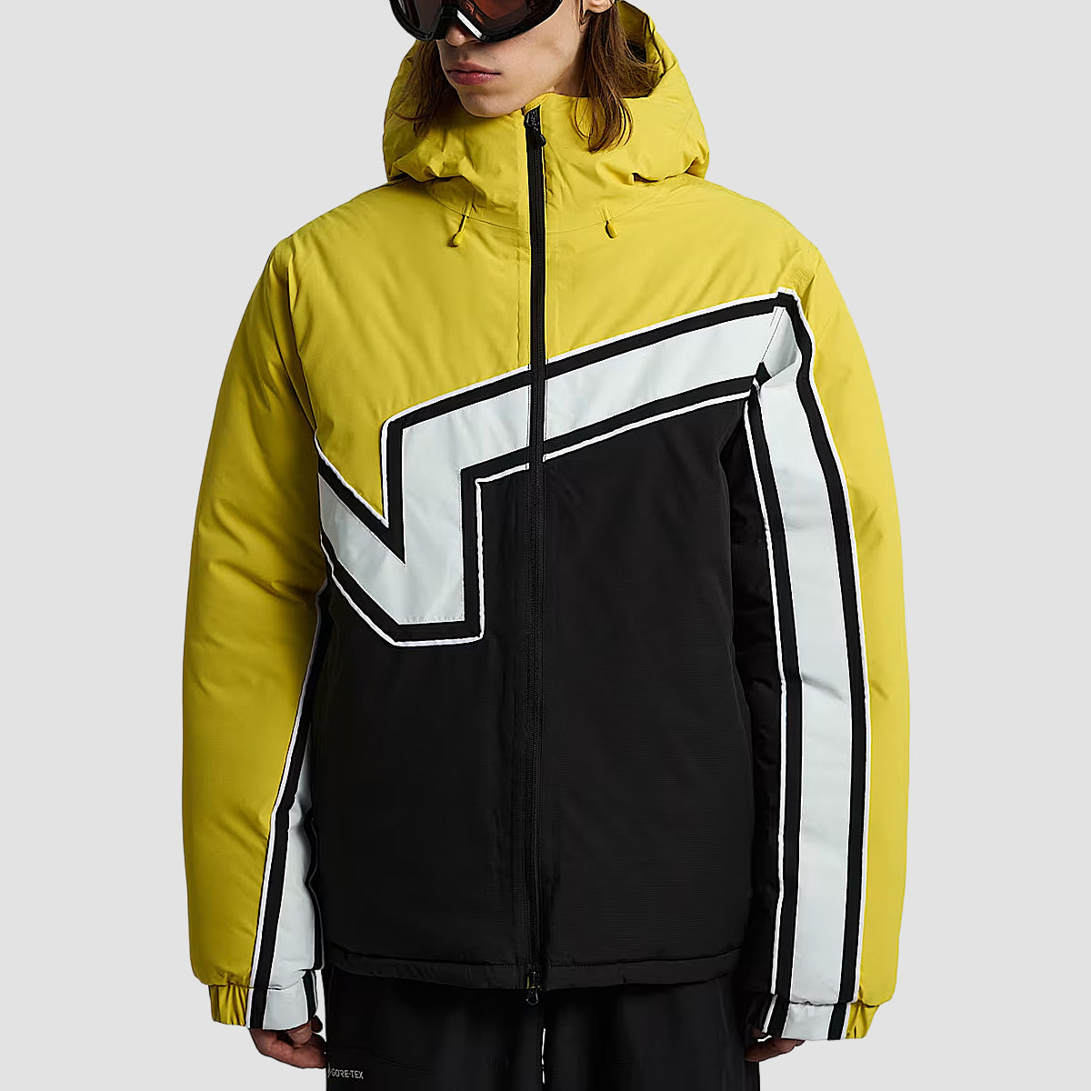 Vans 90s Bigblock Hooded Puffer Snow Jacket Dusty Gold