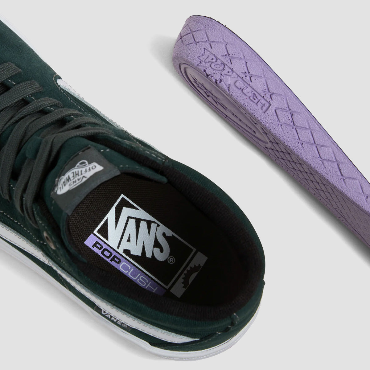 Vans BMX Sk8-Hi Top Shoes - Dark Forest