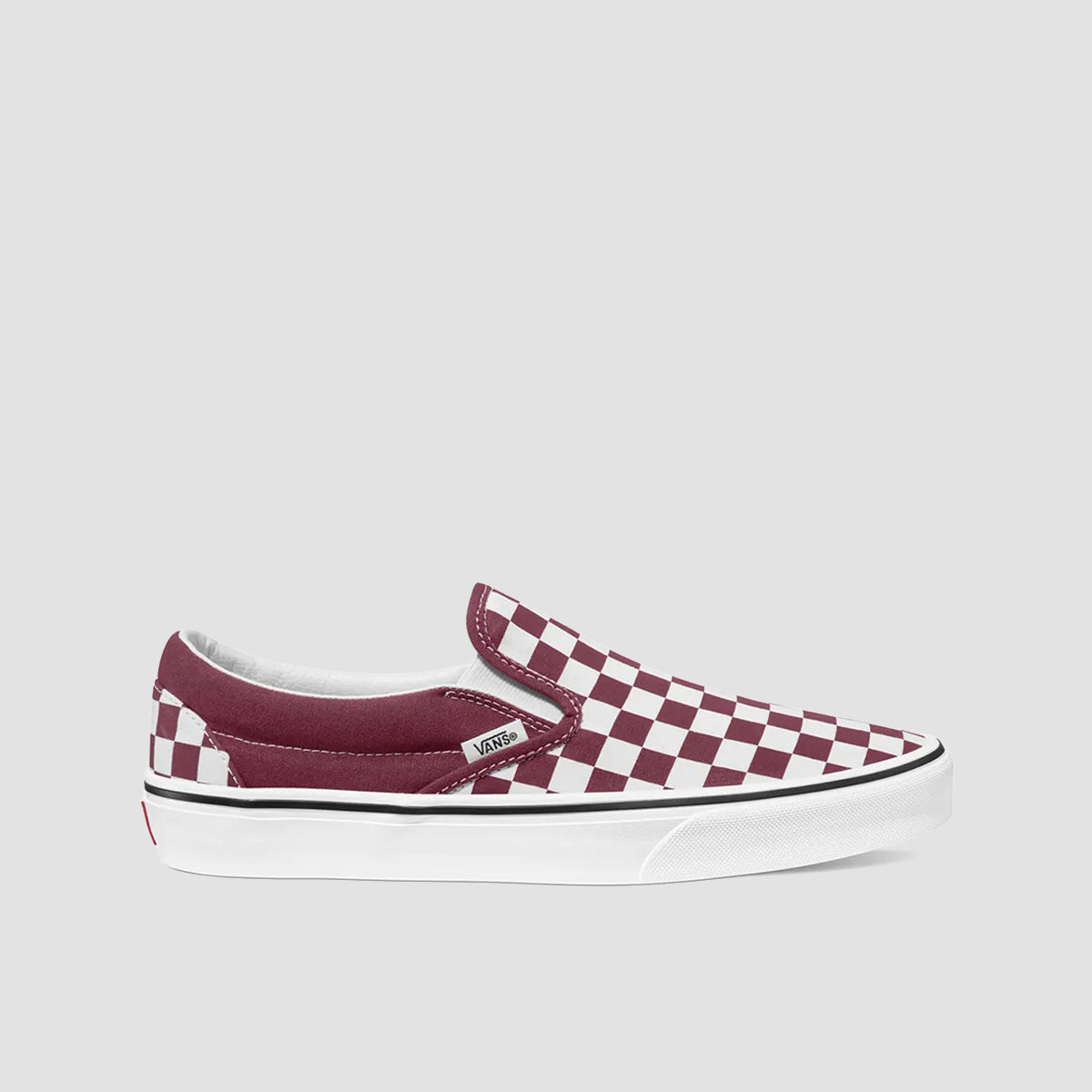 Vans Classic Slip-On Shoes - Colour Theory Checkerboard Rhododendron