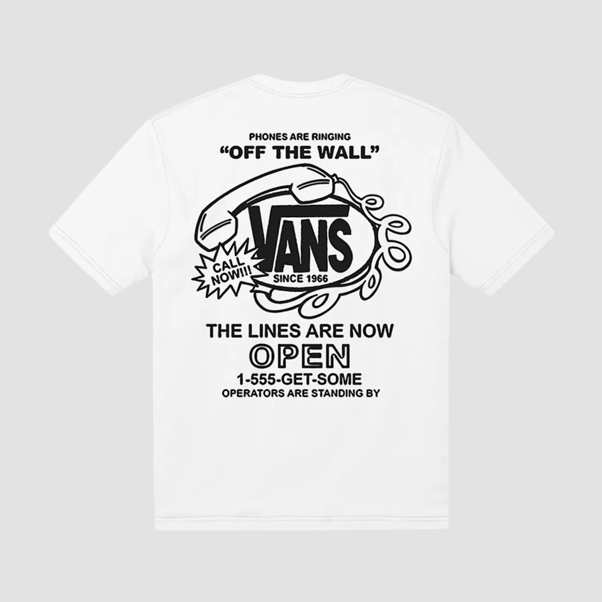 Vans Hot Lines T-Shirt White
