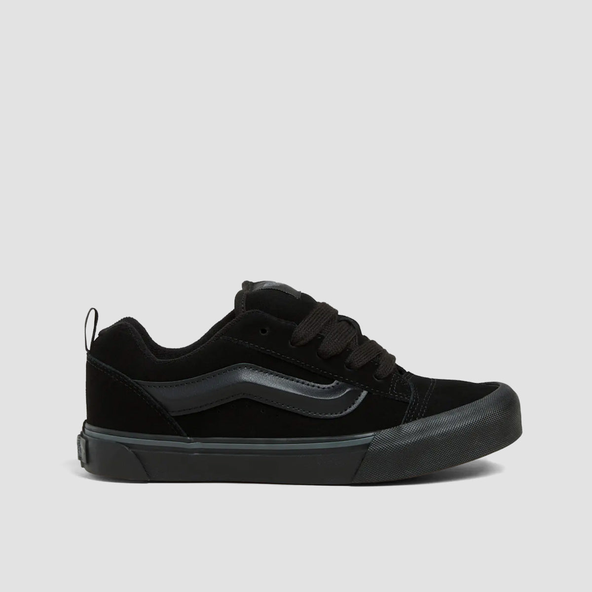 Vans Knu Skool (8-14) Years) Shoes - Black/Castlerock - Kids
