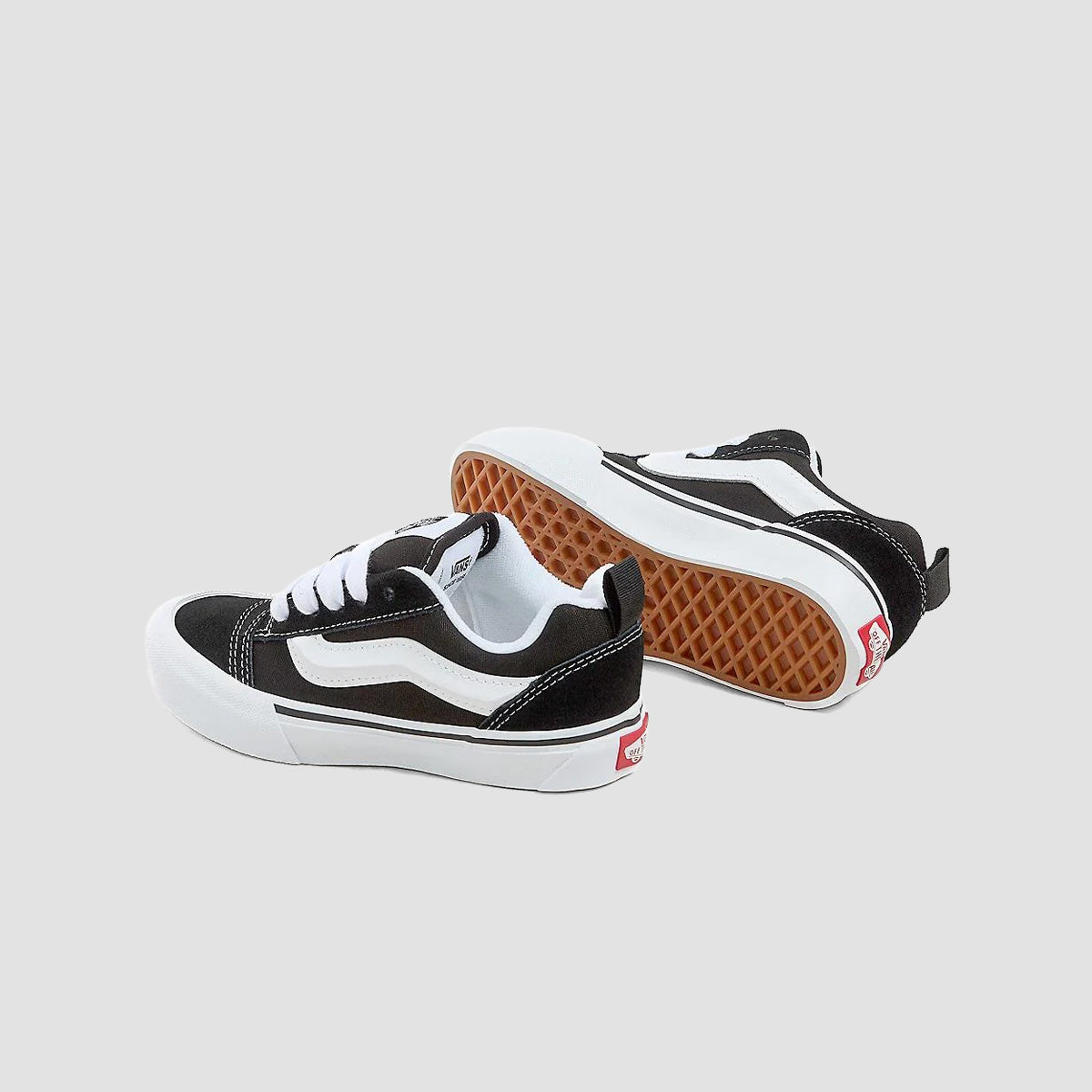 Vans Knu Skool Shoes - Black/White - Kids