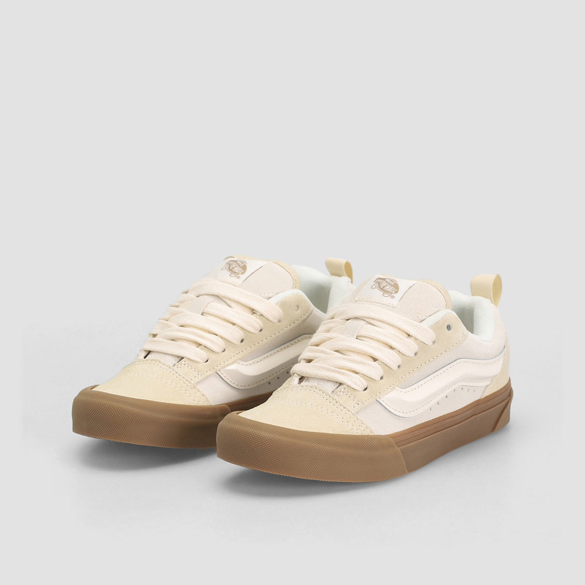 Vans Knu Skool Shoes - Marshmallow/Light Gum